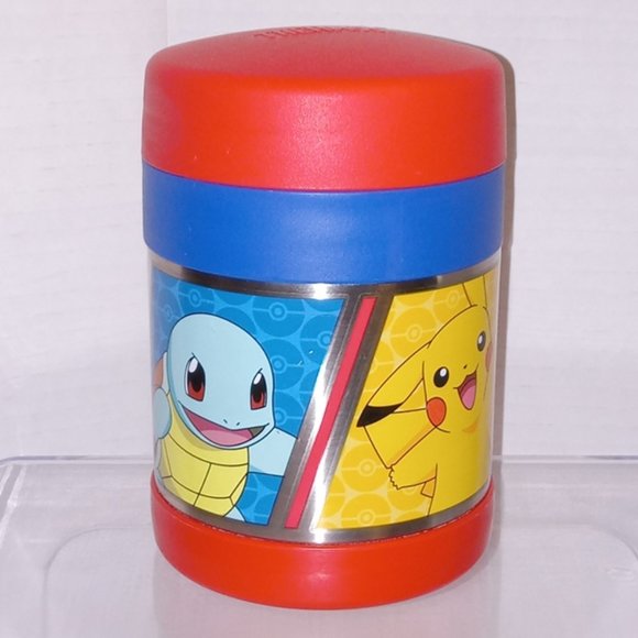 Pokémon Funtainer Vacuum Insulated Thermos Food Jar with Spoon - Picture 2 of 8